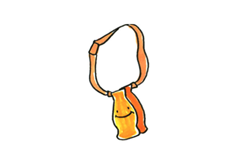 饮料形状包包怎么画