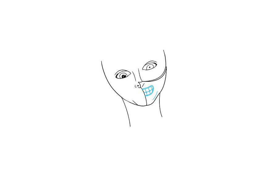 东京食尸鬼简笔画