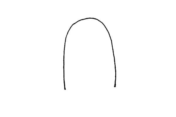 无脸男简笔画画法步骤