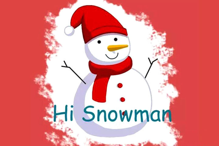 雪人简笔画画法教程