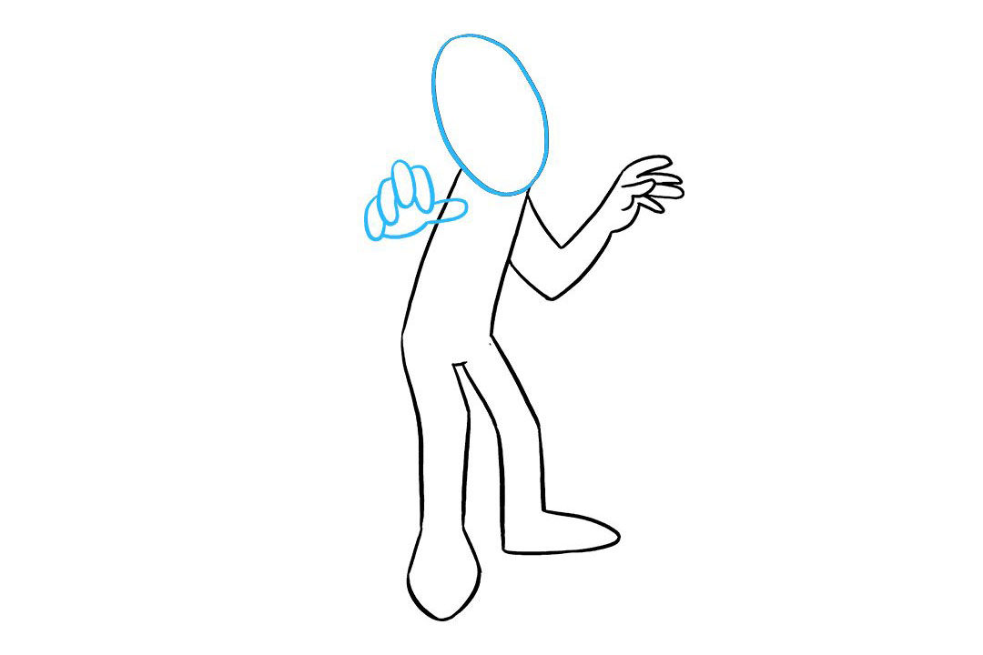 如何画木乃伊简笔画