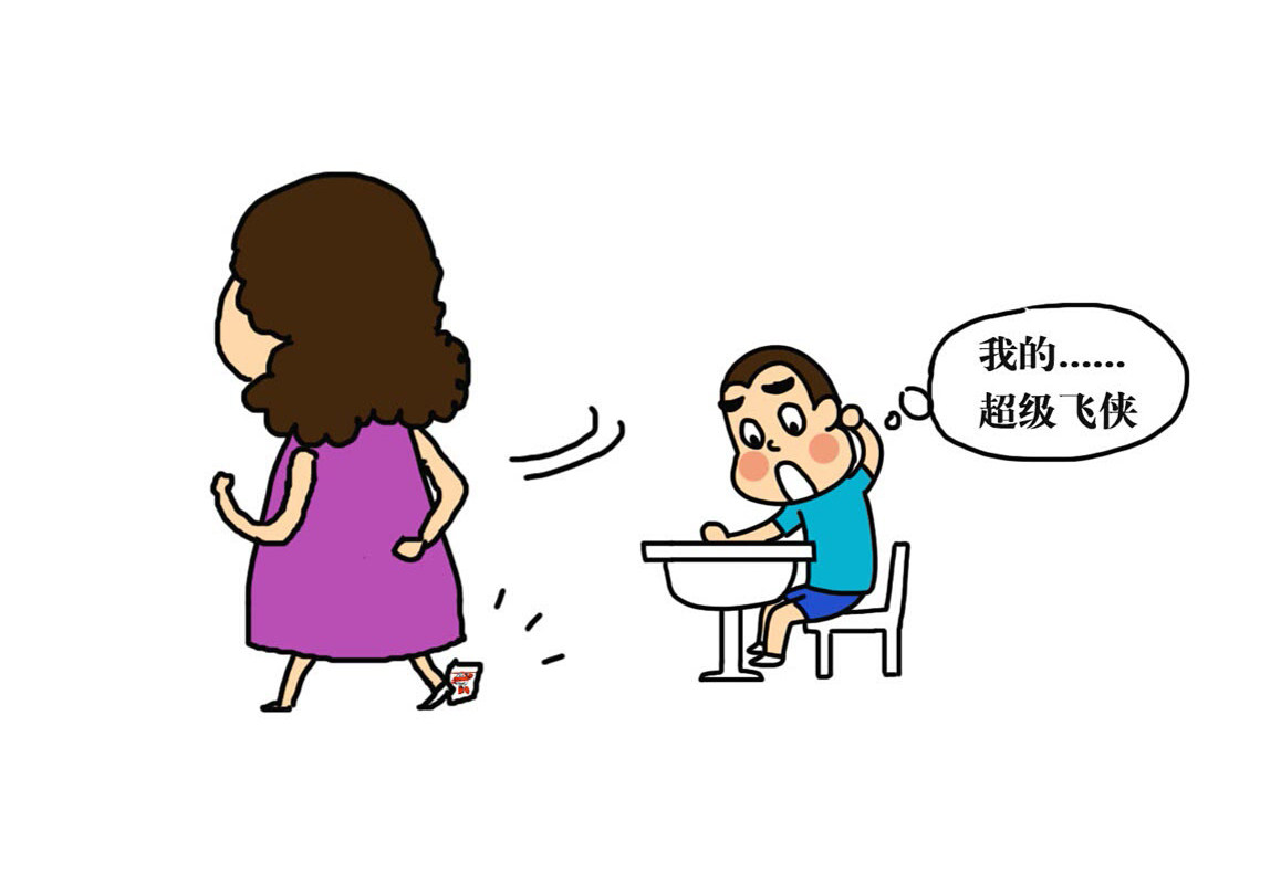 暑假卡通人物简笔画