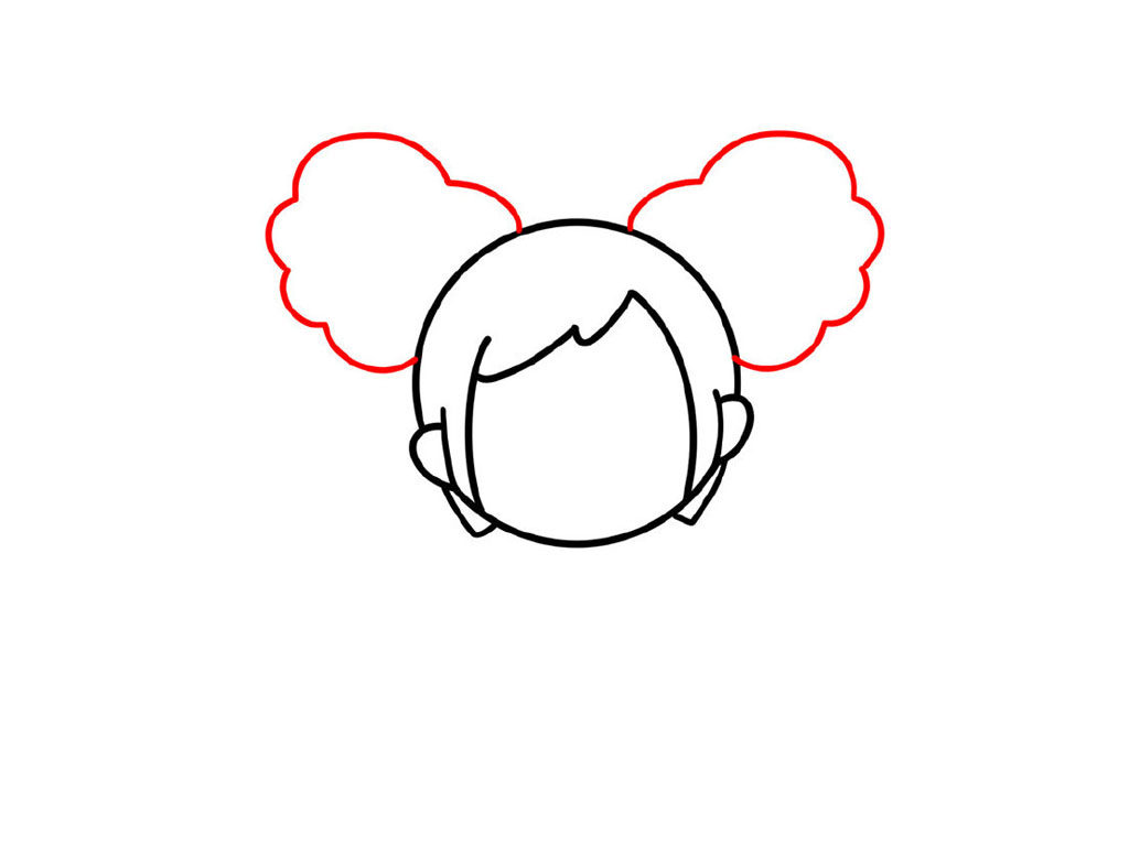 夏安安简笔画画法步骤