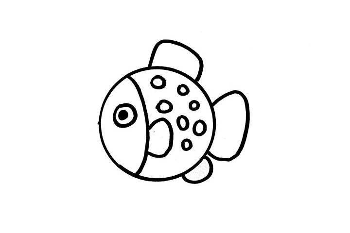 灯笼鱼怎么画
