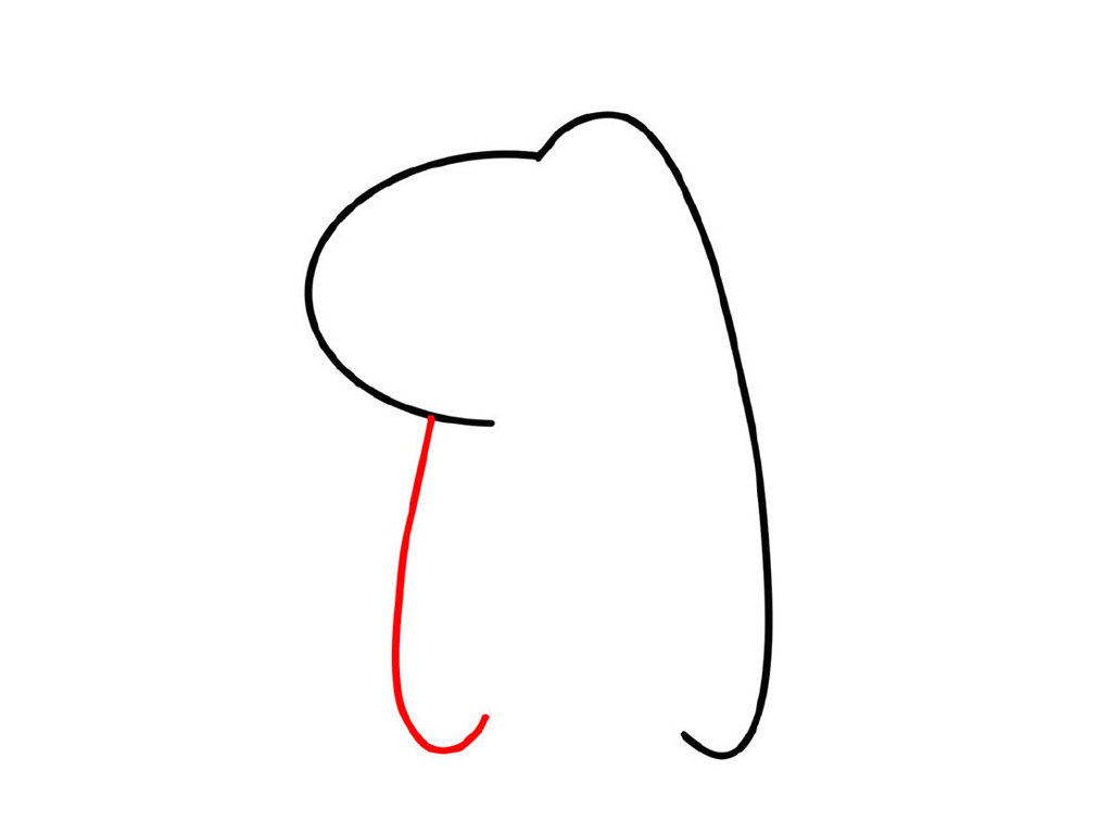 独角兽简笔画图解教程