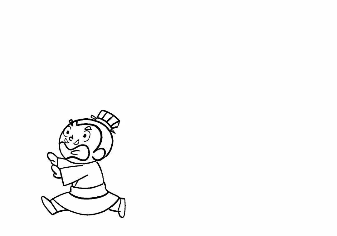 成语故事简笔画 叶公好龙
