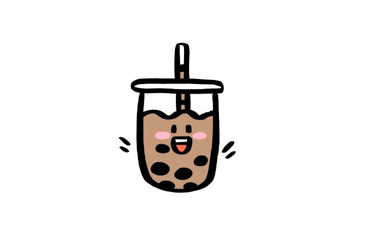 珍珠奶茶简笔画怎么画