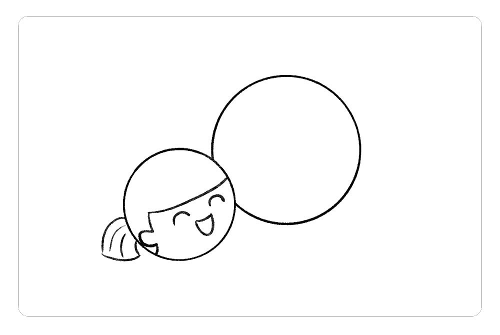 母亲节妈妈拥抱小孩简笔画