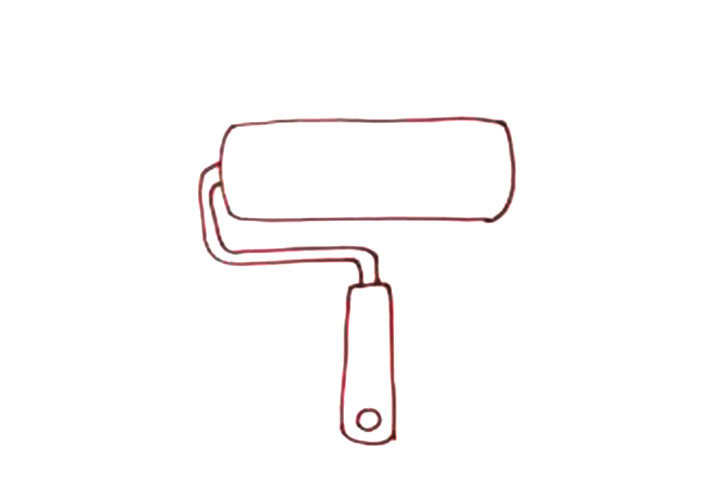 劳动工具简笔画 一把墙刷怎么画