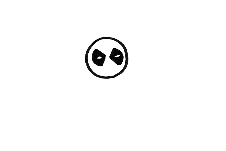 Q版死侍画法步骤