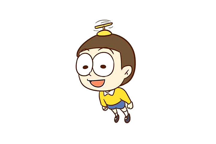 大雄简笔画画法步骤