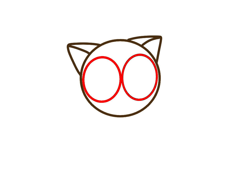 小黑子罗小黑简笔画教程图解 ​​​​