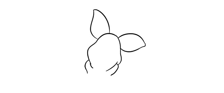 皮杰小猪简笔画教程