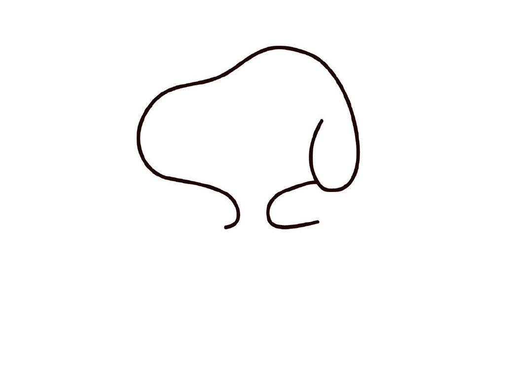 snoopy史努比怎么画