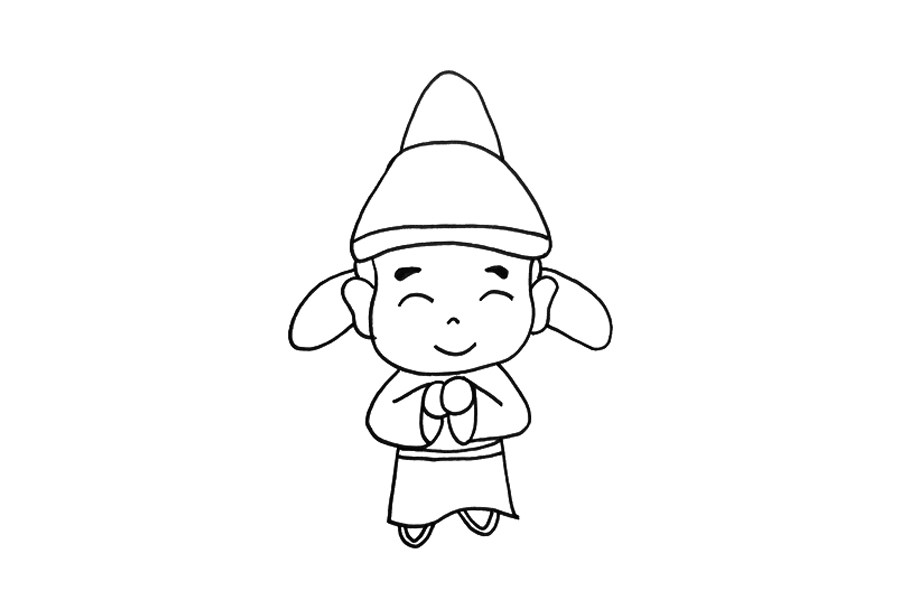 诗人李白怎么画