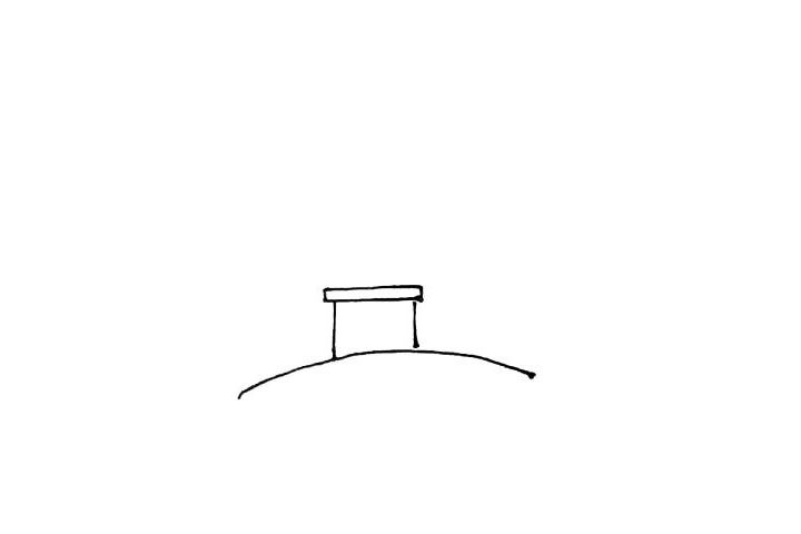 风车屋简笔画画法步骤