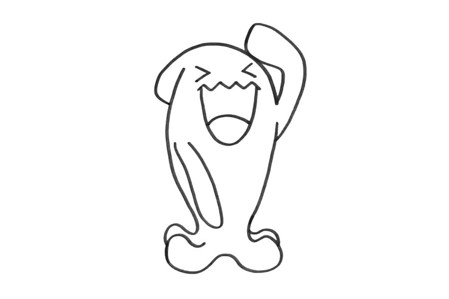 果然翁怎么画
