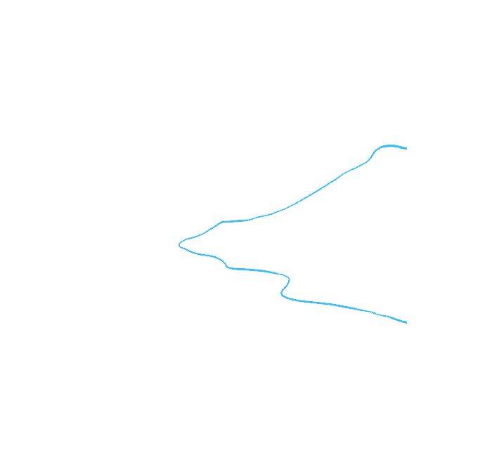 如何画一条河的简笔画