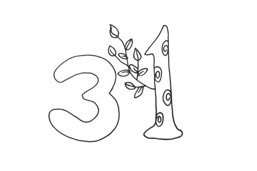 3.12植树节 植树节素材简笔画
