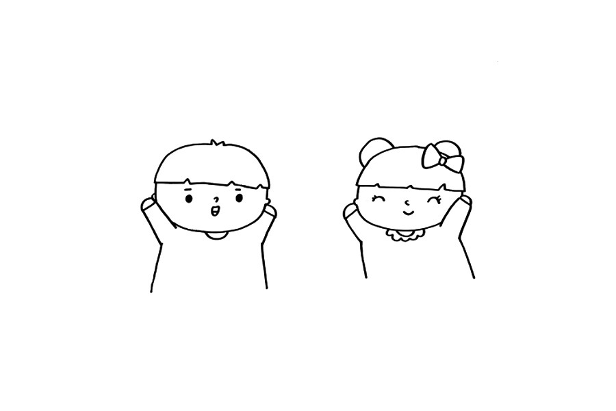 七夕人物简笔画