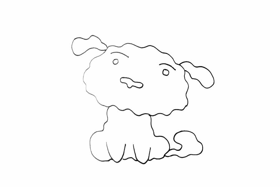 怎么画小白