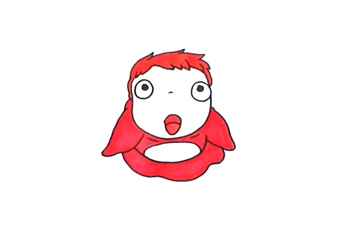 波妞怎么画