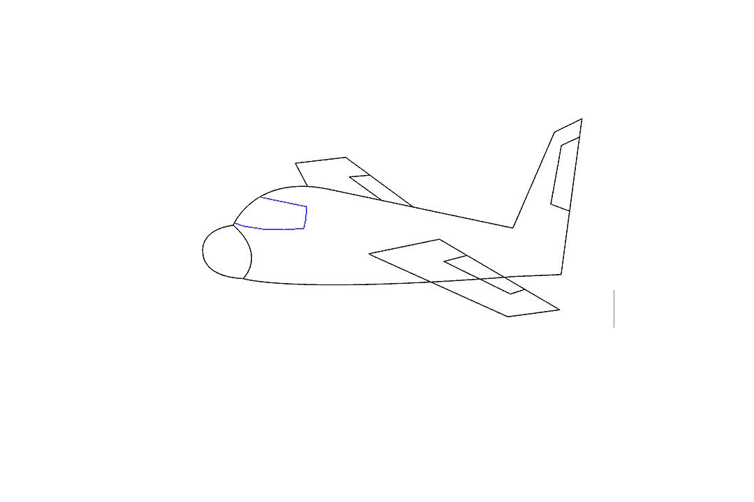 飞机怎么画
