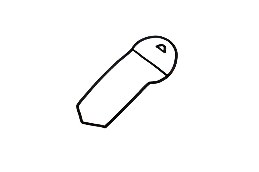 如何画美工刀