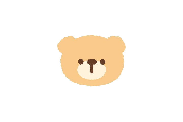 可爱熊仔怎么画