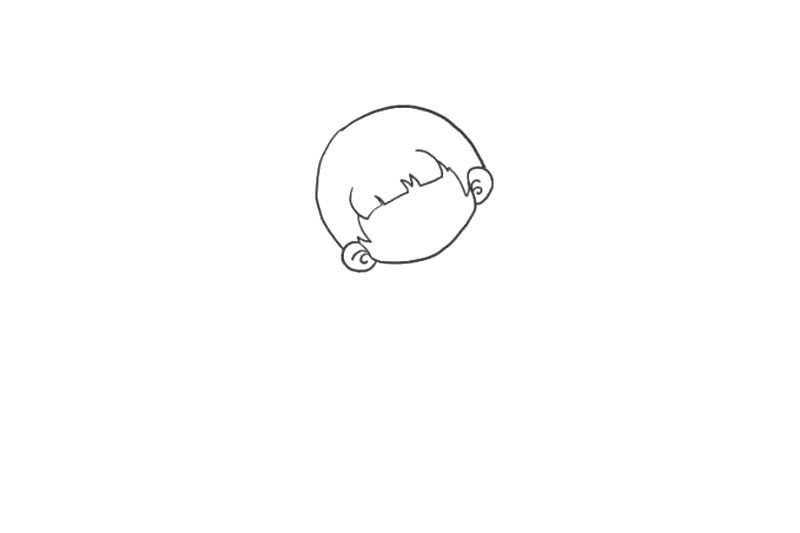 六一儿童节快乐的小公主简笔画