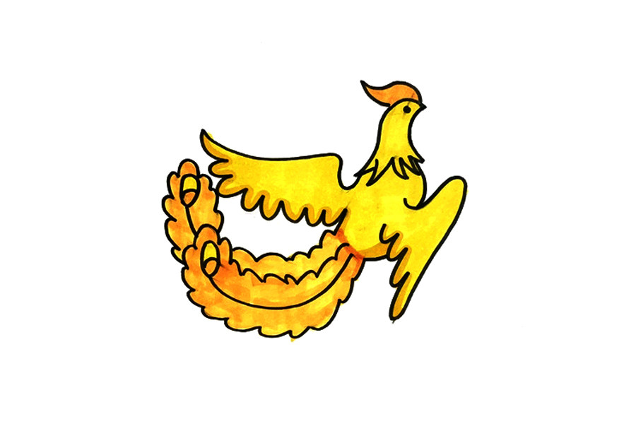漂亮的凤凰怎么画 凤凰是什么