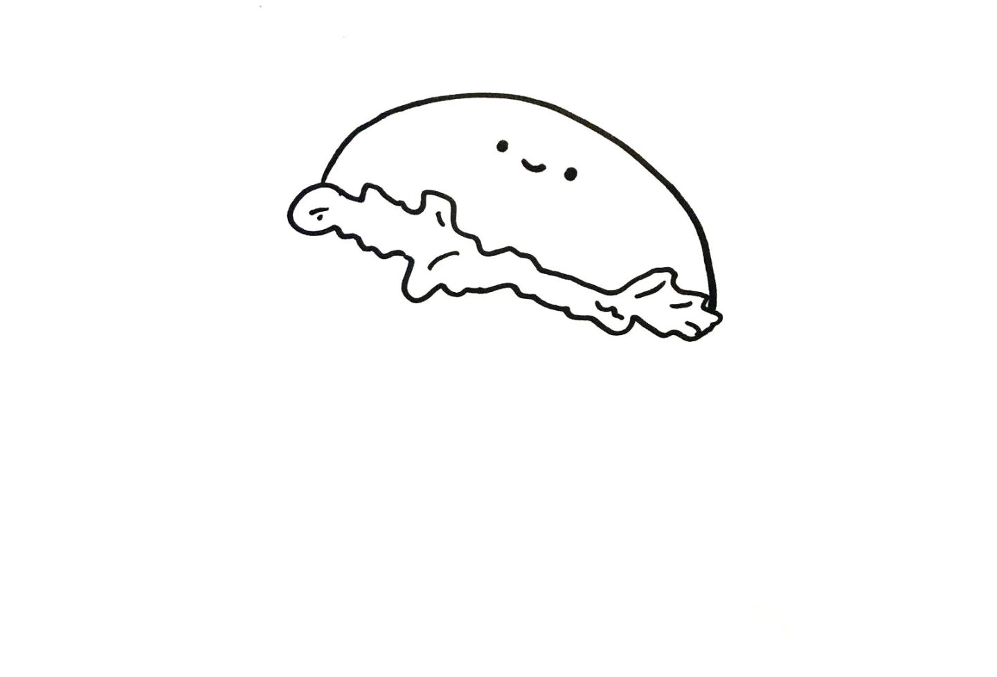 超级大汉堡的画法
