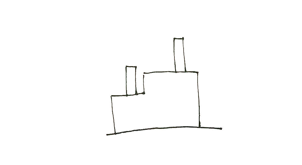 工厂简笔画画法