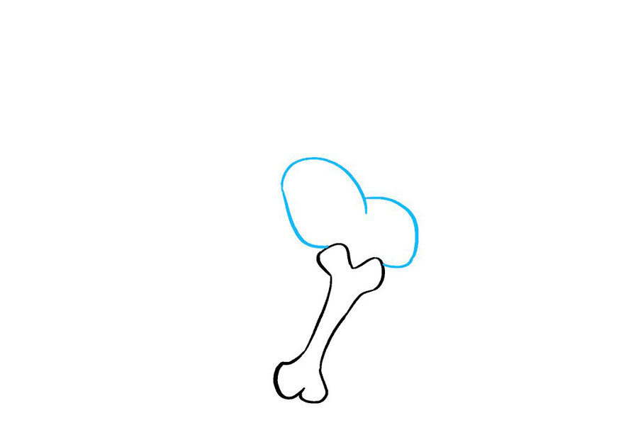 如何画骷髅手