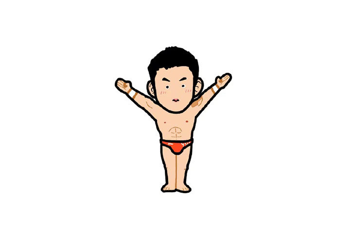 奥运冠军小头像简笔画图片