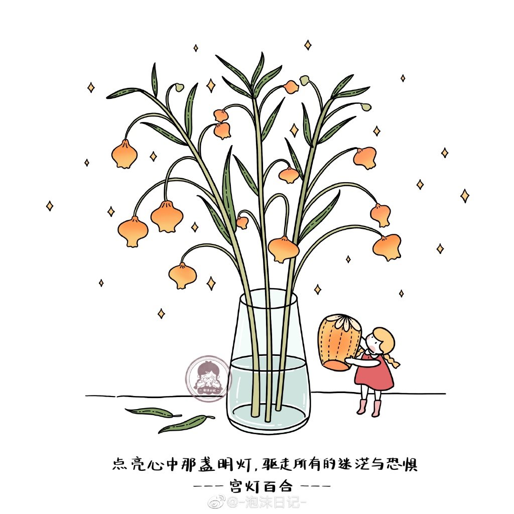 花花与女孩 静静地聆听花开的声音，和花花们来一场心灵的对话！