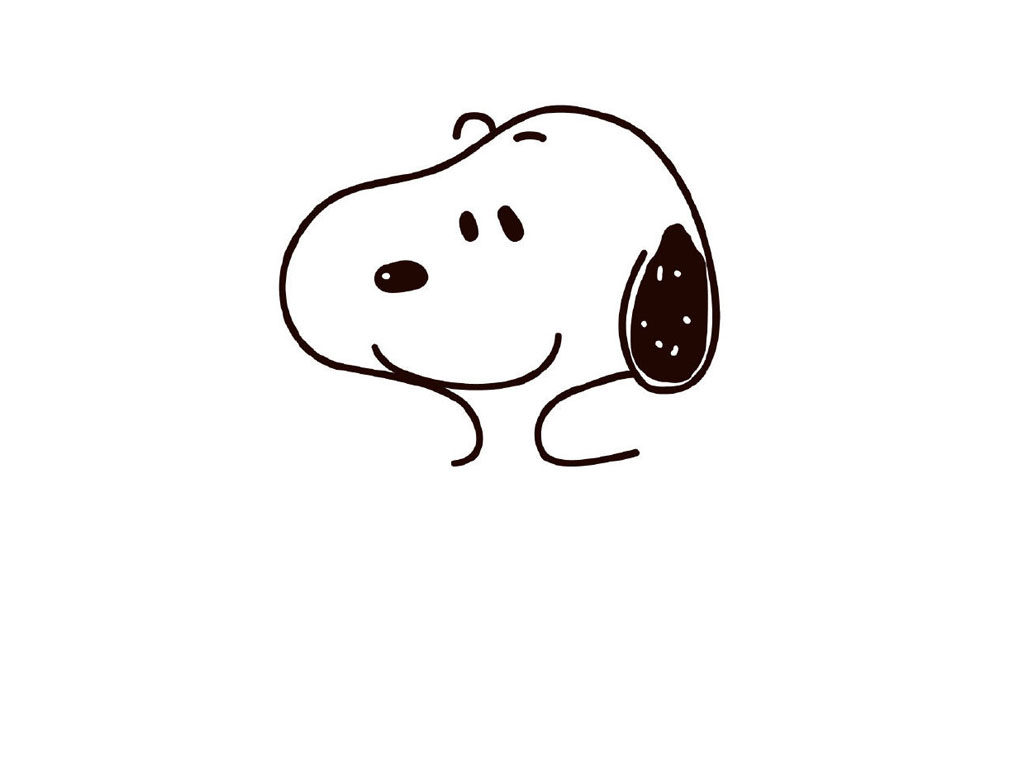 snoopy史努比怎么画