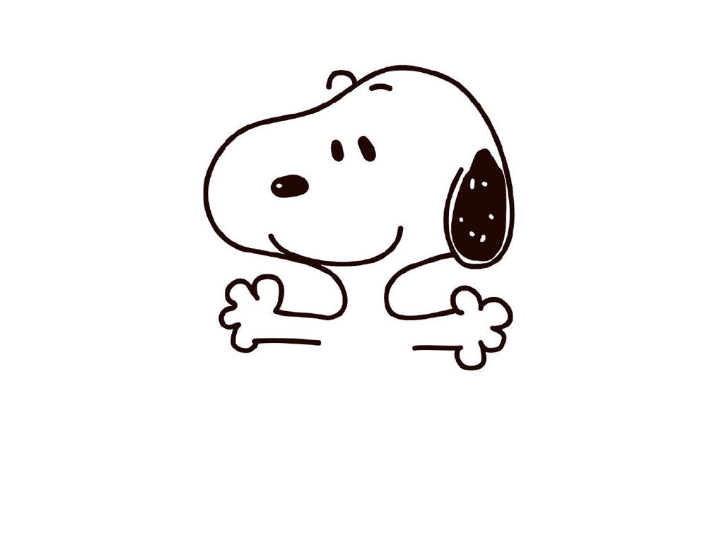 snoopy史努比怎么画