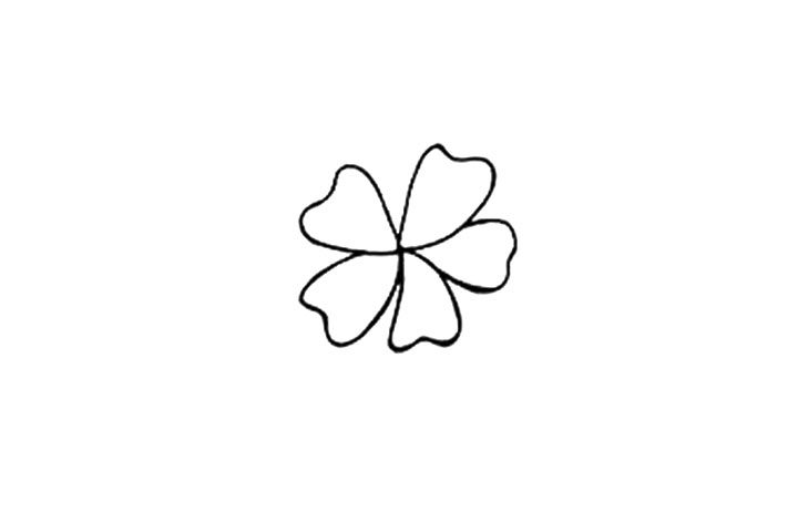简单五步画漂亮的樱花