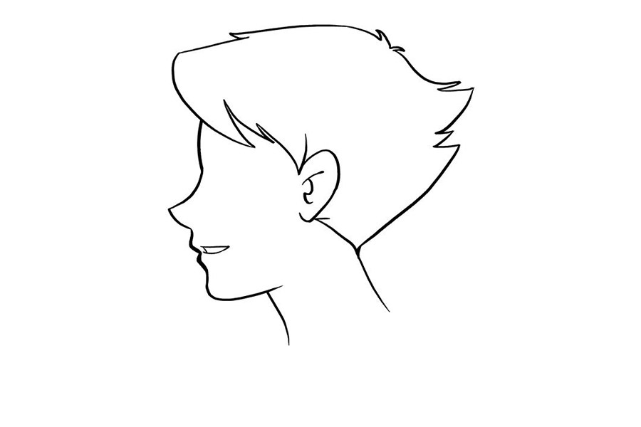 如何画漫画男孩的脸