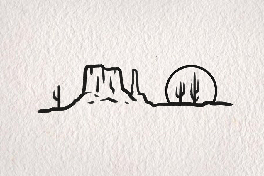 三种简单的风景简笔画画法