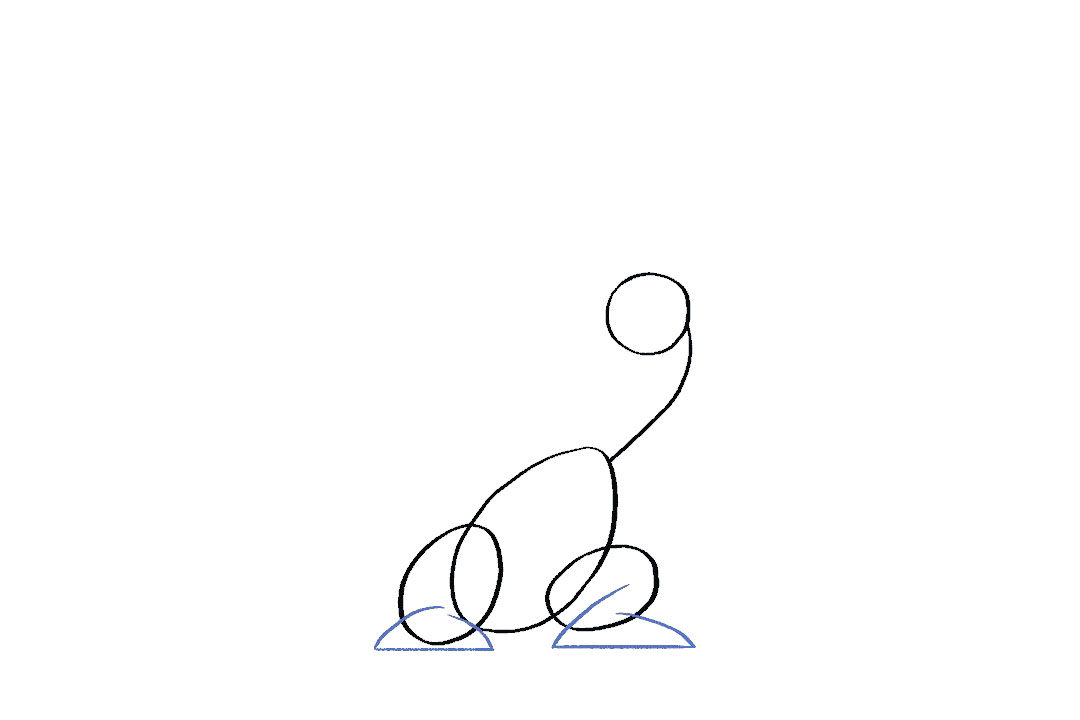 如何画卡通喷火龙简笔画