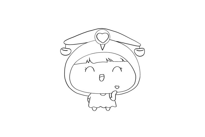 天秤座宝宝怎么画