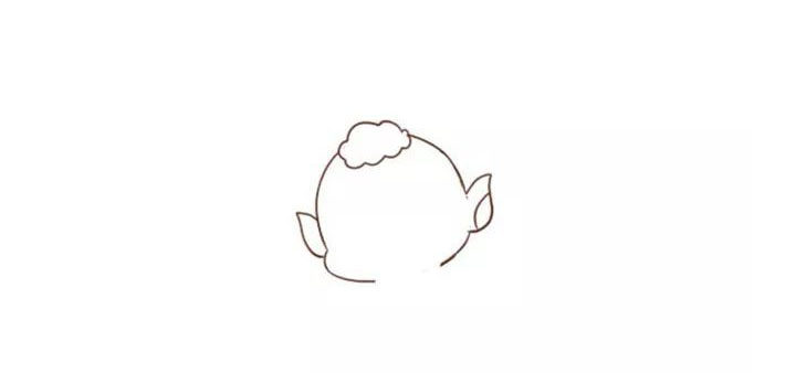 胡巴简笔画画法教程