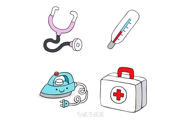 一波简笔画小图案，收藏起来吧！