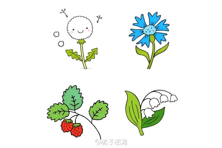 一波简笔画小图案，收藏起来吧！