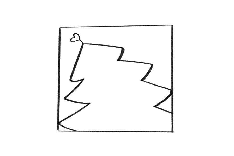 植树节简笔画 可爱树宝宝怎么画