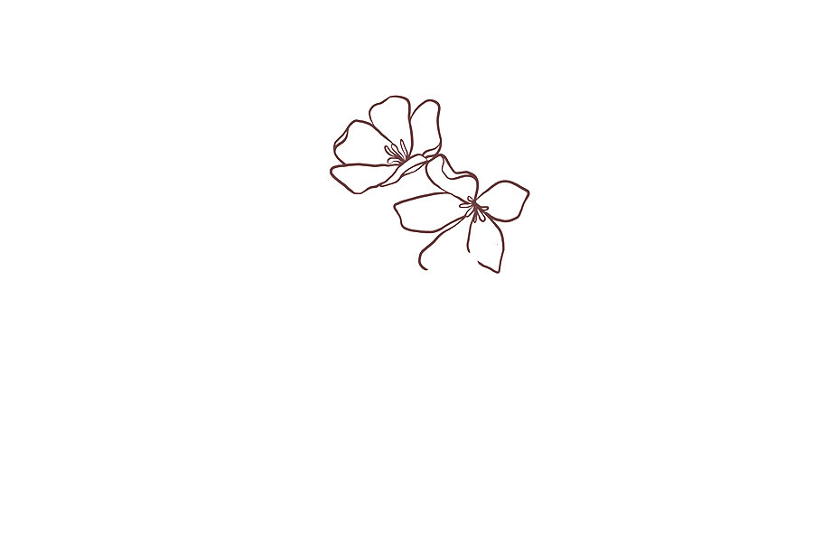 一串小花花简笔画画法教程
