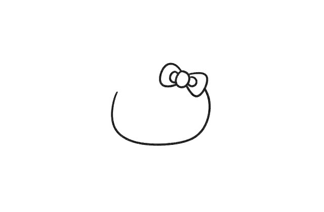 hellokitty的画法