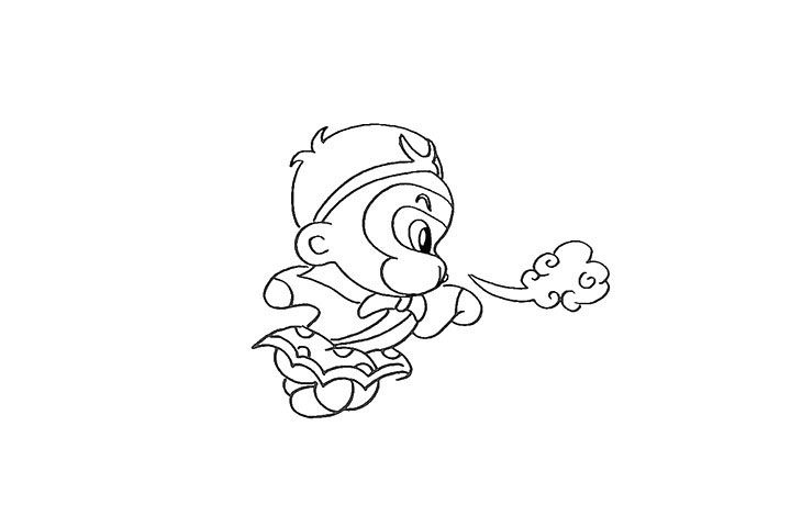 孙悟空简笔画画法详解